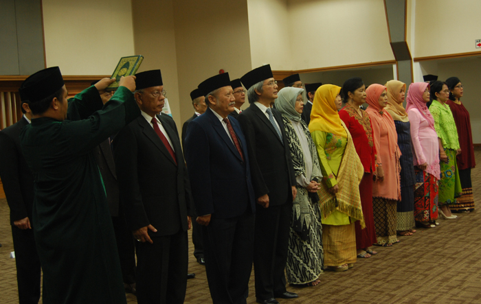 Pengambilan sumpah keanggotaan KEPPKN
