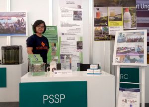 Stand PSSP LPPM-IPB pada acara Expo Open House Science Techno Park (STP) IPB