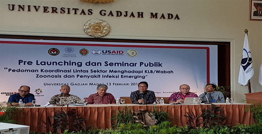 Dr drh Joko Pamungkas, MSc Menghadiri Acara di Universitas Gadjah Mada