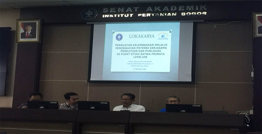 Lokakarya Penguatan Kelembagaan Melalui Peningkatan Potensi Kerjasama Penelitian dan Publikasi di Pusat Studi Satwa Primata LPPM-IPB