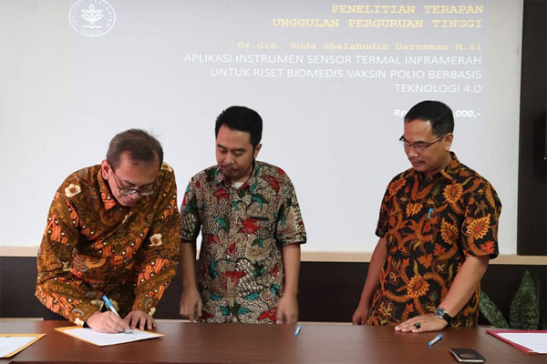 Signing of Research Assignment of LPPM-IPB