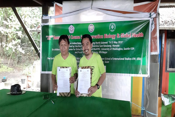 Becoming a Speaker and Signing of Cooperation between Sam Ratulangi University PSSP and Faculty of Animal Husbandry