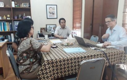 Kunjungan Johan Henrik Faber dari Ebumab EpS Denmark ke Pusat Studi Satwa Primata