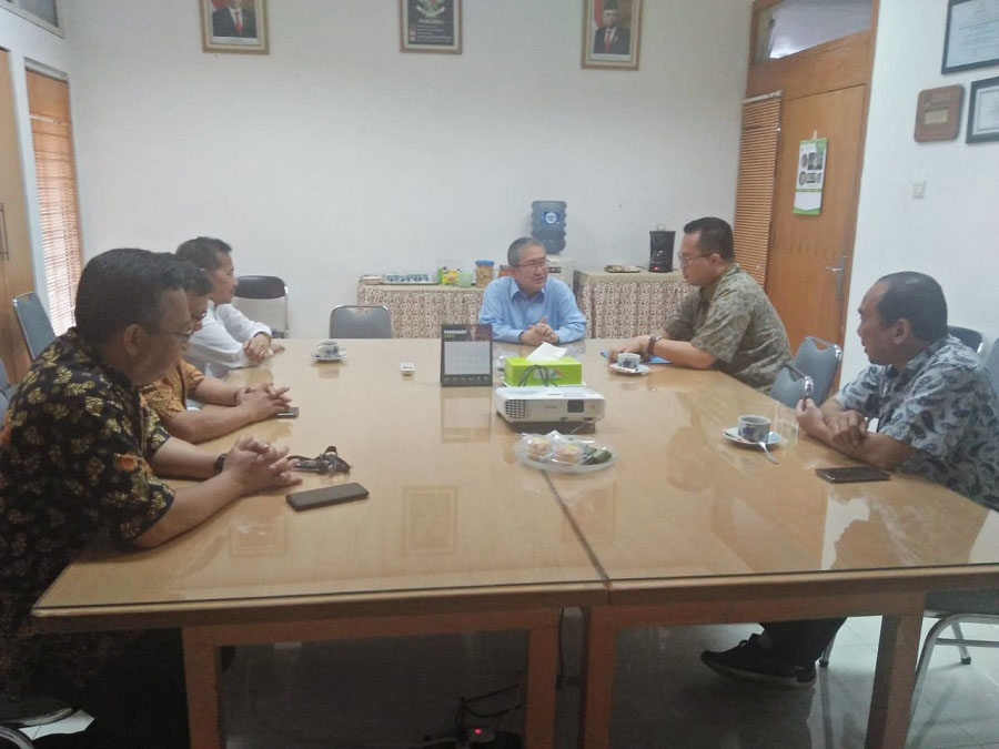 Kunjungan Rektor IPB Prof. Dr. Arif Satria Ke PSSP