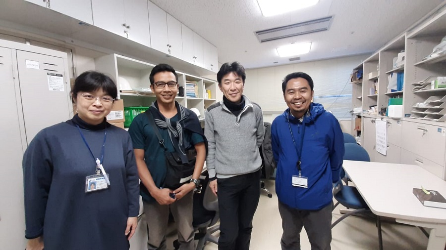 Kepala Pusat dan Kepala Laboratorium Hewan PSSP Berkunjung ke National Institute of Infectuous Disease (NIID) Shinjuku Jepang.