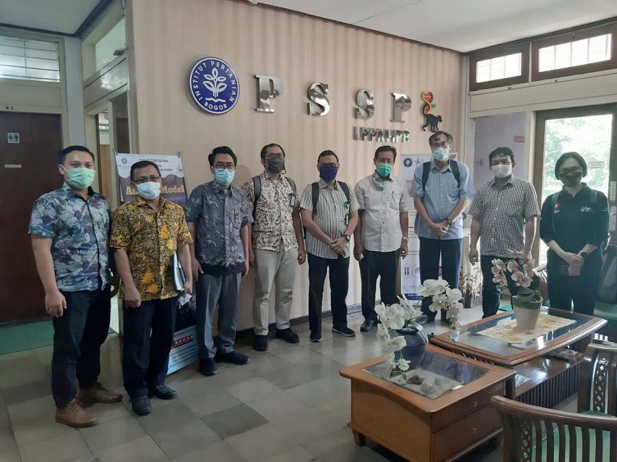 Litbangkes dan Irjen Kemenkes Mengunjungi PSSP-IPB