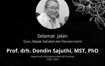 Selamat Jalan Prof. Drh. Dondin Sajuthi, PhD