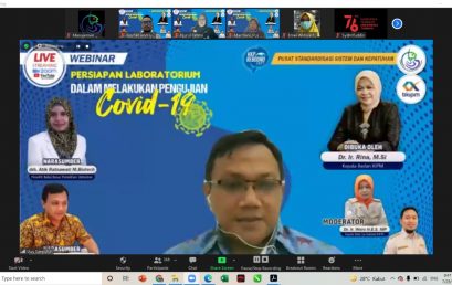 PSSP menjadi Narasumber dalam Webinar “Persiapan Laboratorium dalam Melakukan Pengujian Covid-19”