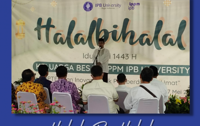 Halal Bi Halal Keluarga Besar LPPM IPB