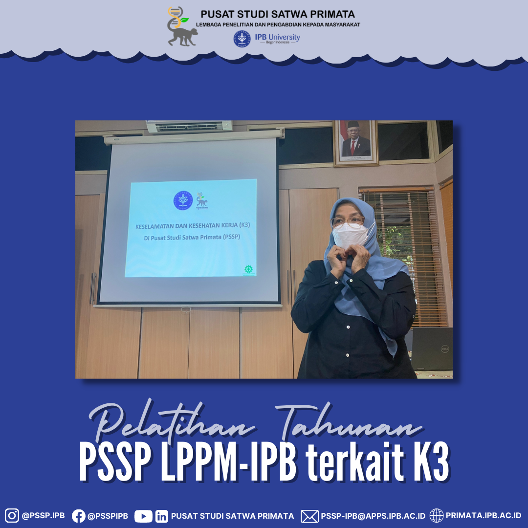 Pelatihan Tahunan PSSP LPPM-IPB terkait K3