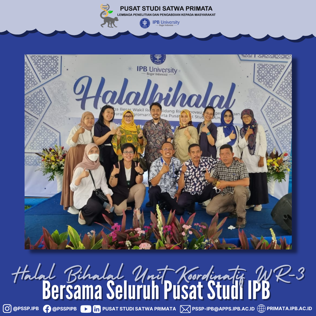 Halal Bihalal Unit Koordinatif WR-3 Bersama Seluruh Pusat Studi IPB