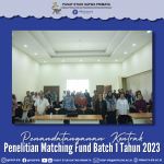 Penandatanganan Kontrak Penelitian Matching Fund Batch 1 Tahun 2023