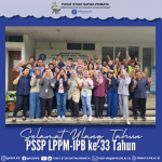 Selamat Ulang Tahun PSSP LPPM-IPB ke-33 Tahun