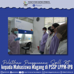 Pelatihan Penggunaan Spill Kit kepada Mahasiswa Magang di PSSP LPPM-IPB