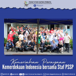 Kemeriahan Perayaan Kemerdekaan Indonesia Bersama Staf PSSP