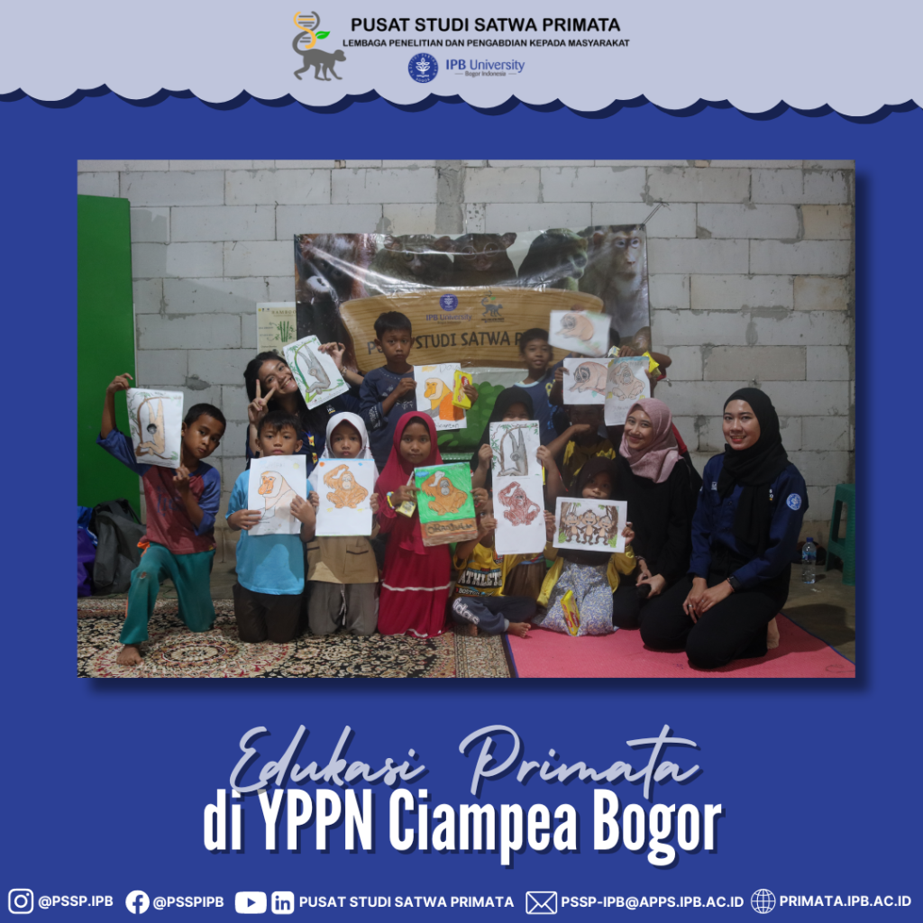 Edukasi Primata di YPPN Ciampea Bogor