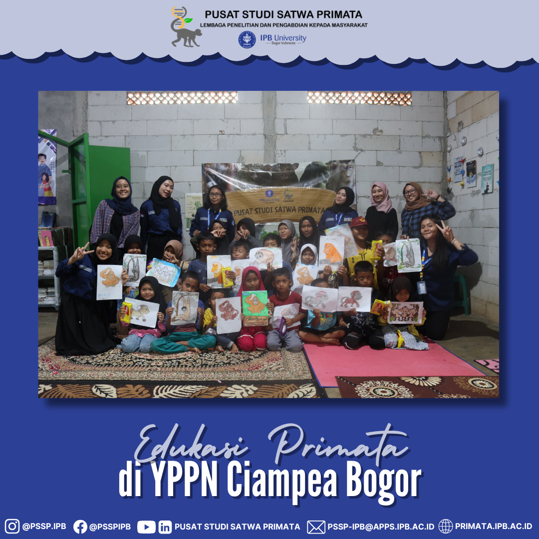 Edukasi Primata di YPPN Ciampea Bogor