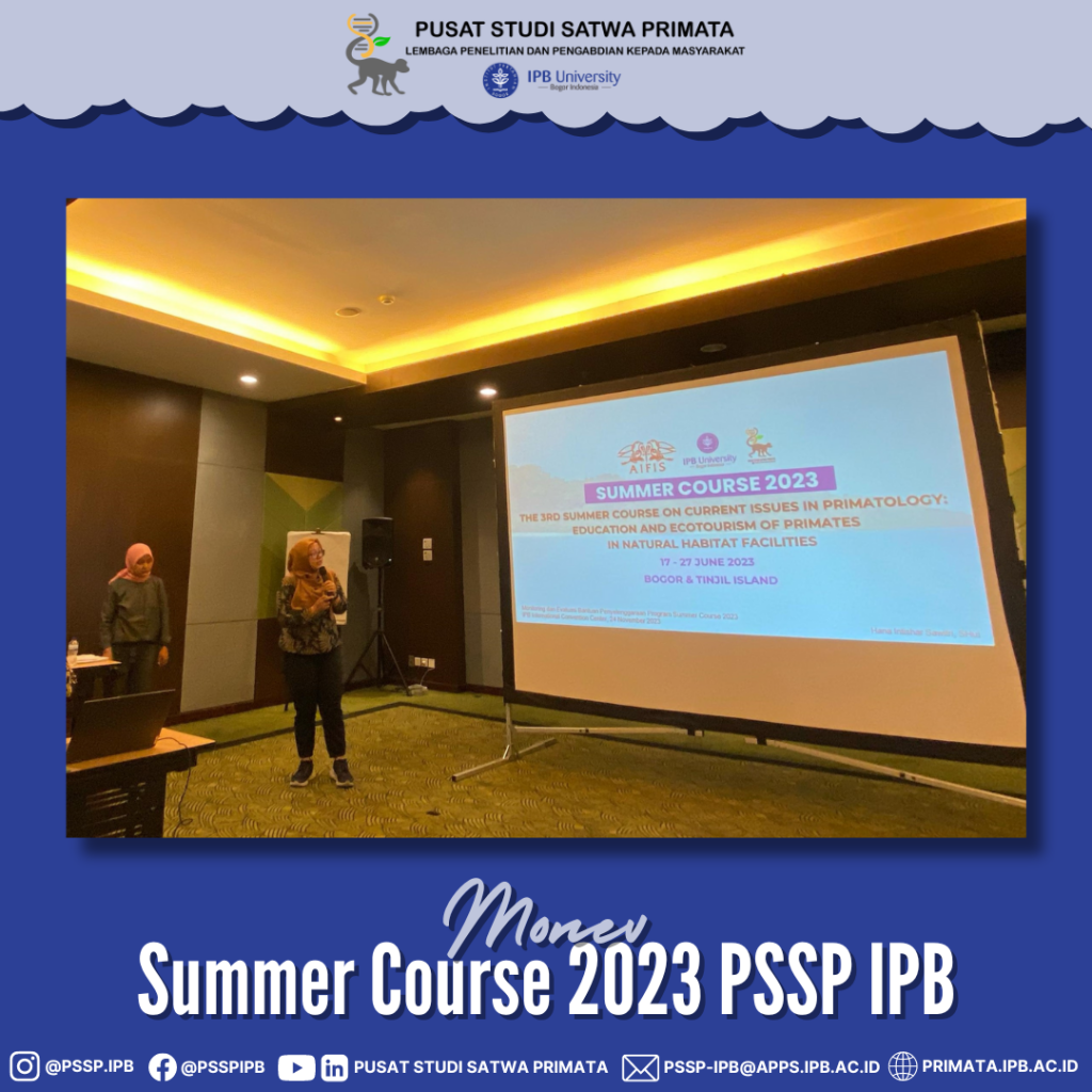 Monev Summer Course 2023 PSSP IPB