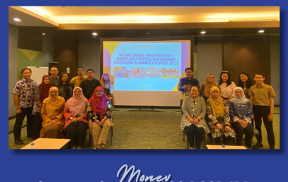 Monev Summer Course 2023 PSSP IPB