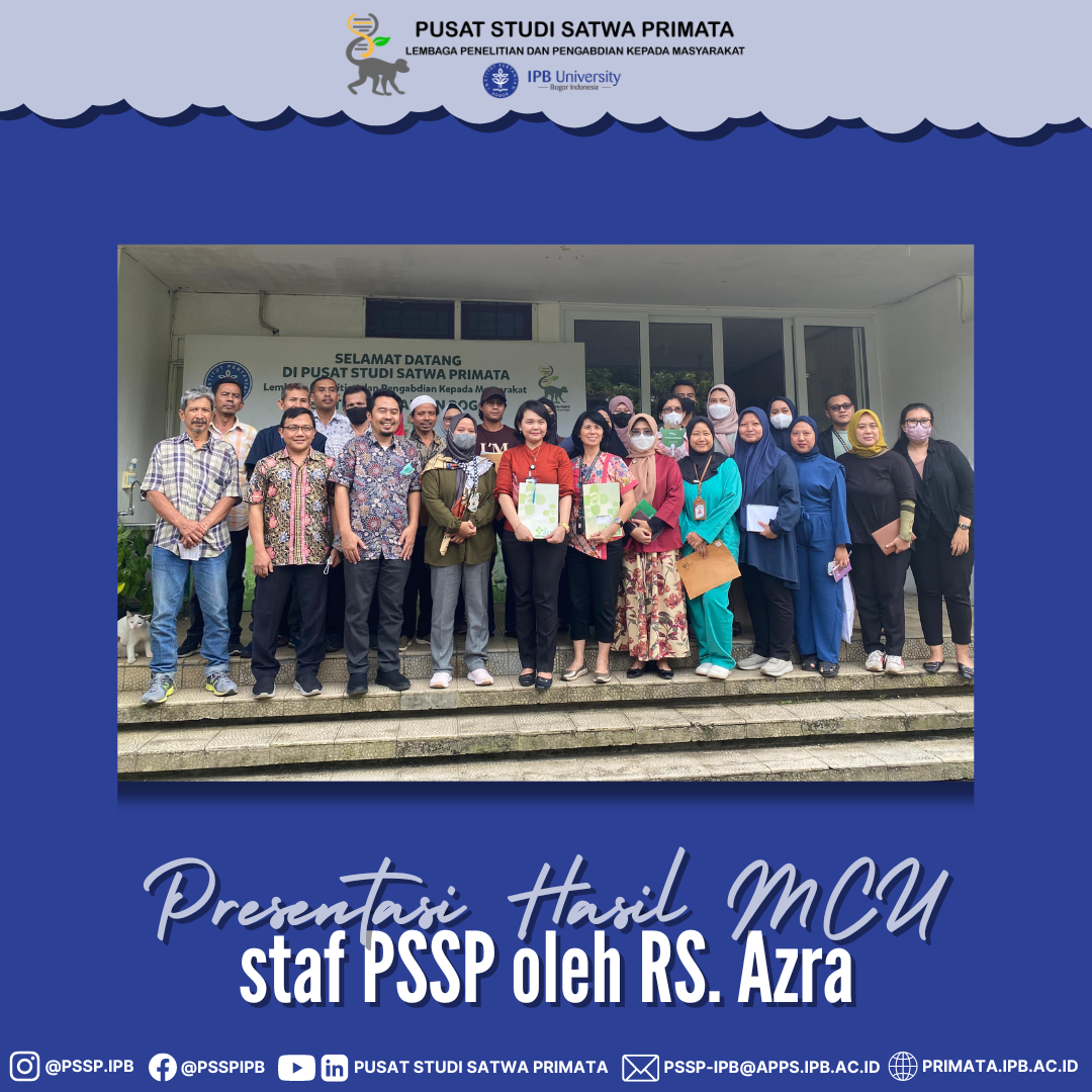 Presentasi Hasil MCU staf PSSP oleh RS. Azra