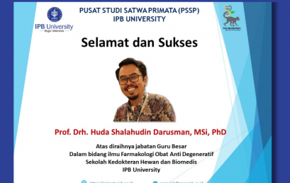 Selamat dan Sukses kepada Prof. Drh. Huda Shalahudin Darusman, MSi, PhD Sebagai Guru Besar SKHB IPB