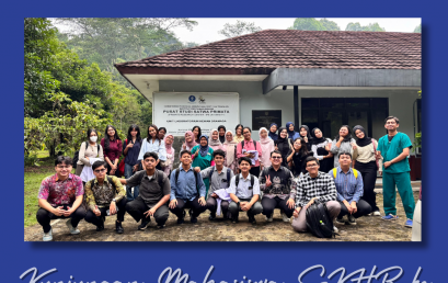 Kunjungan Mahasiswa SKHB ke Fasilitas Penangkaran Satwa Primata PSSP IPB