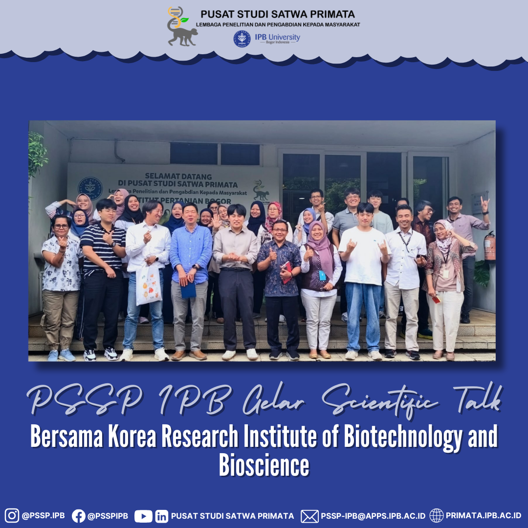 PSSP IPB Gelar Scientific Talk Bersama Korea Research Institute of Biotechnology and Bioscience