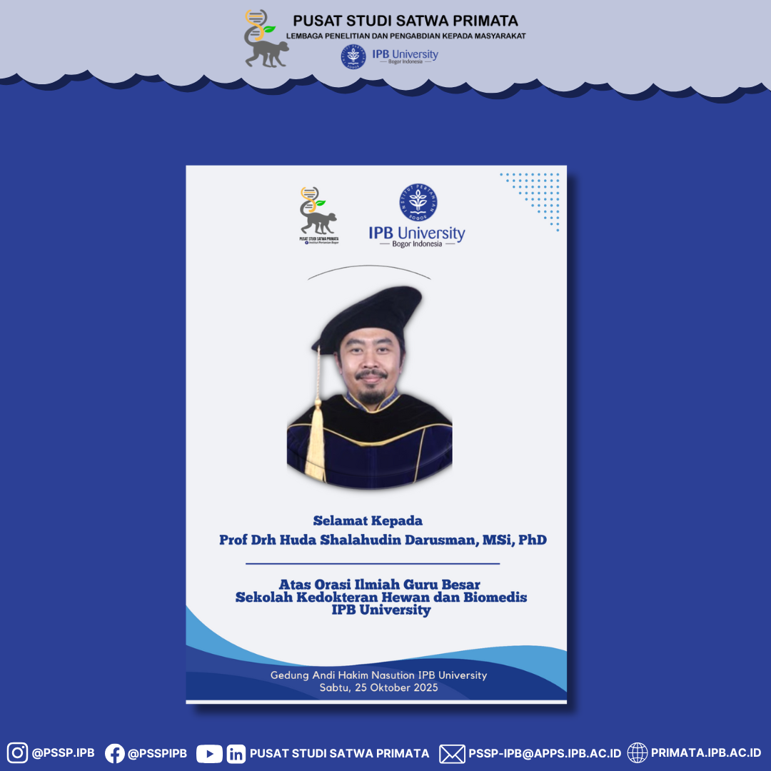 Selamat Kepada Prof. Drh. Huda S Darusman, MSi, PhD Atas Orasi Ilmiah Guru Besar SKHB IPB University