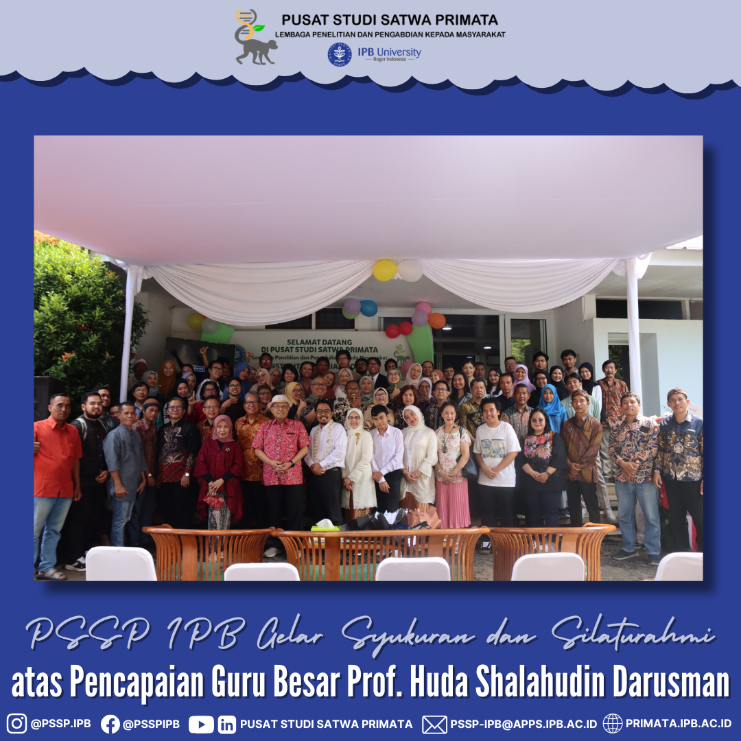 PSSP IPB Gelar Syukuran dan Silaturahmi atas Pencapaian Guru Besar Prof. Huda Shalahudin Darusman