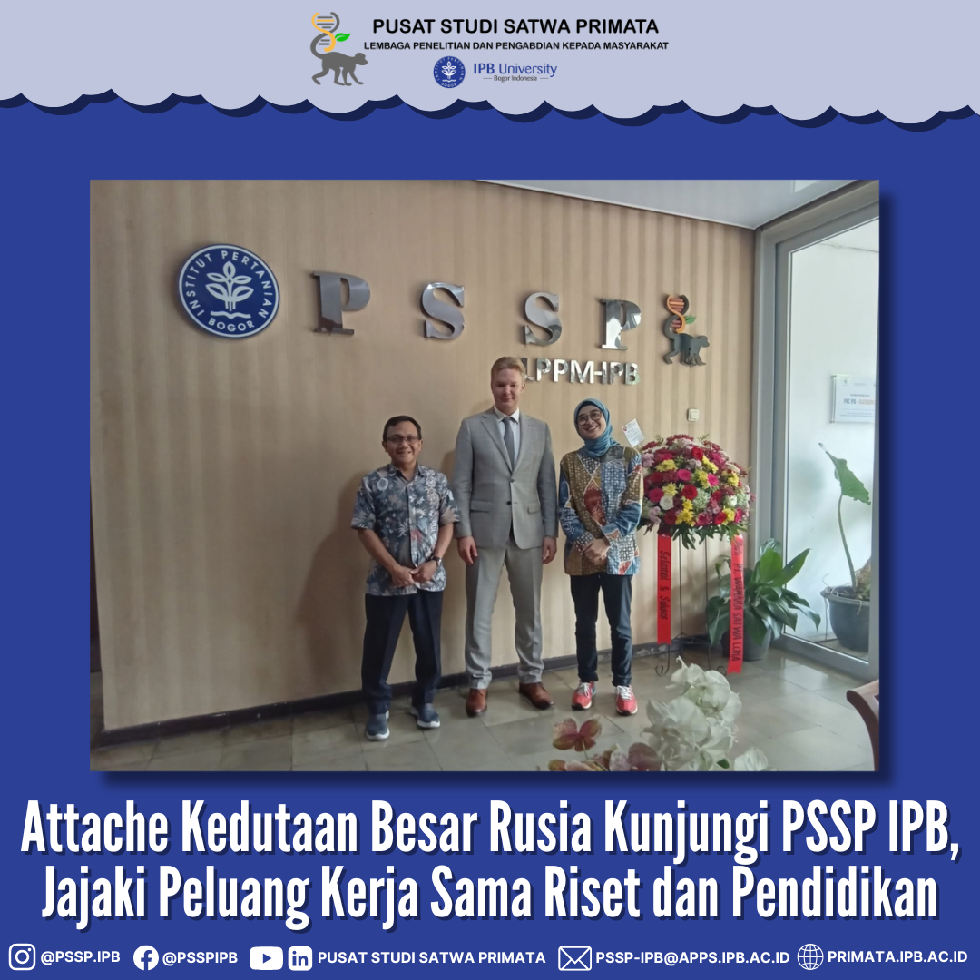 Attache Kedutaan Besar Rusia Kunjungi PSSP IPB, Jajaki Peluang Kerja Sama Riset dan Pendidikan