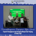 Penandatanganan Perjanjian Kerja Sama Tripartit Penangkaran dan Peredaran Monyet Ekor Panjang (Macaca fascicularis) di Pulau Tinjil